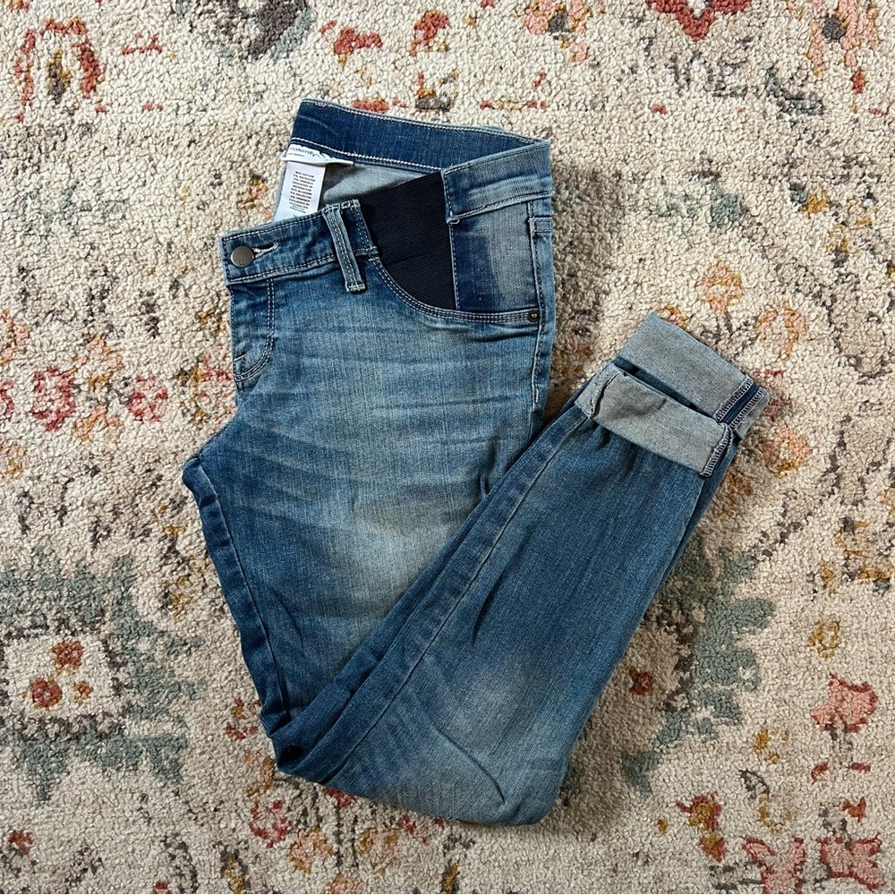 Side Panel Maternity Jeans XS